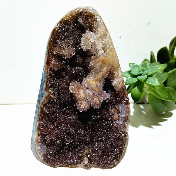 Purple Amethyst Geode Cluster-ToShay.org