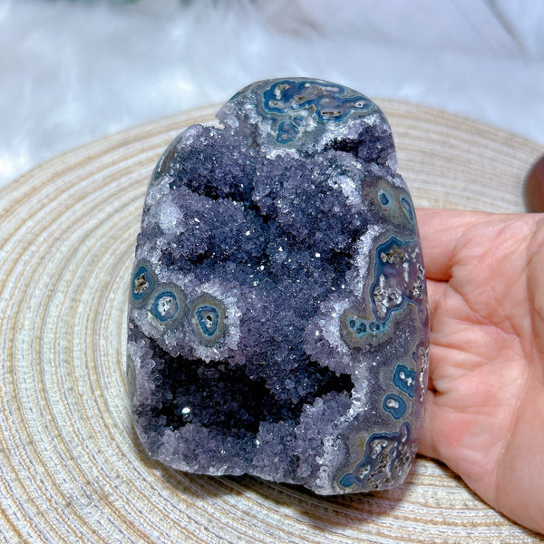 Purple Amethyst Cluster-ToShay.org