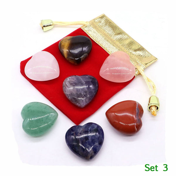 Mixed Crystal Heart Sets-ToShay.org