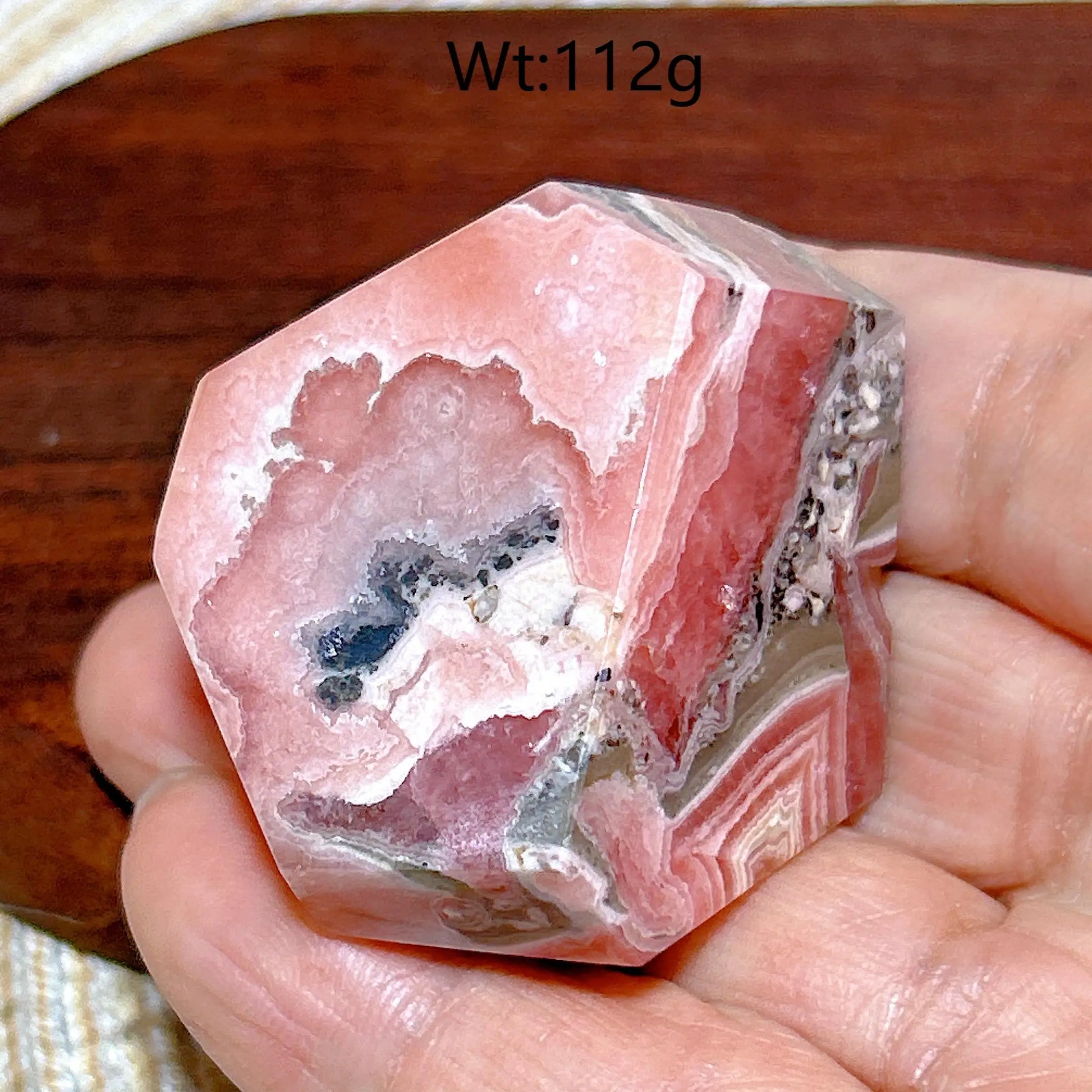 Pink Rhodochrosite Stone-ToShay.org