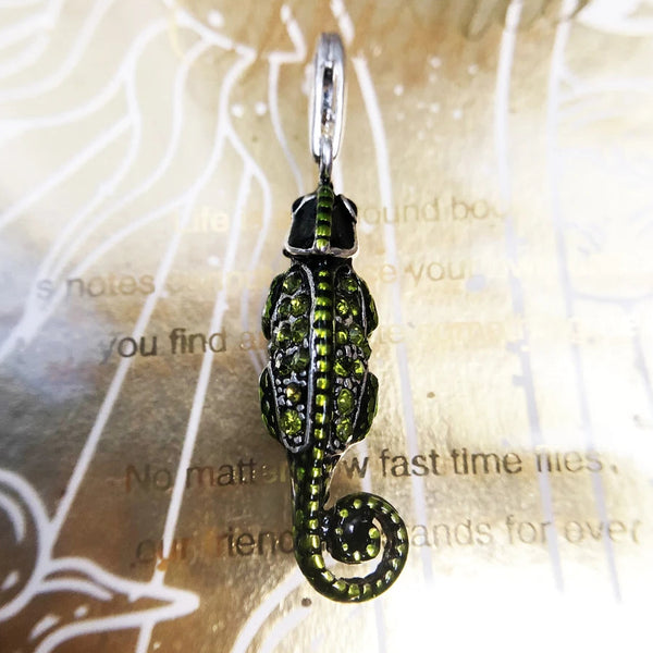 Green Lizard Charm-ToShay.org