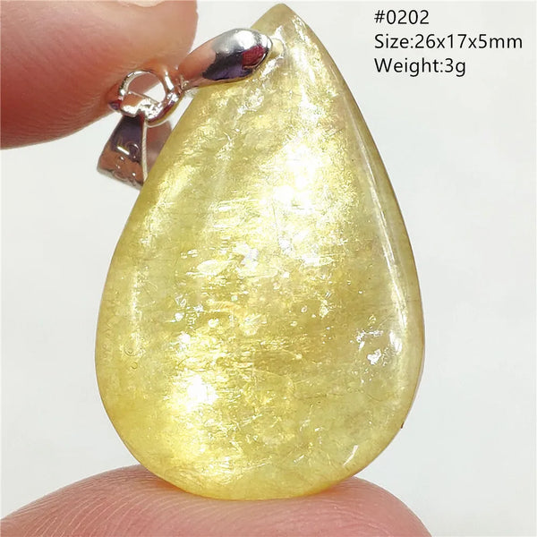 Gold Lepidolite Flash Pendant-ToShay.org