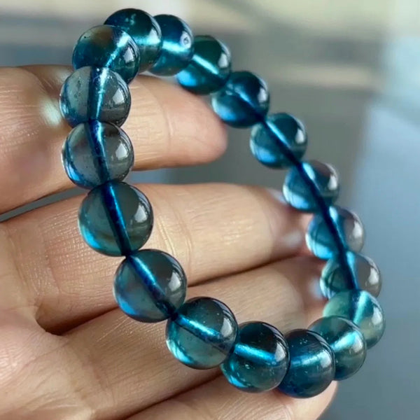 Blue Aquamarine Bracelet-ToShay.org