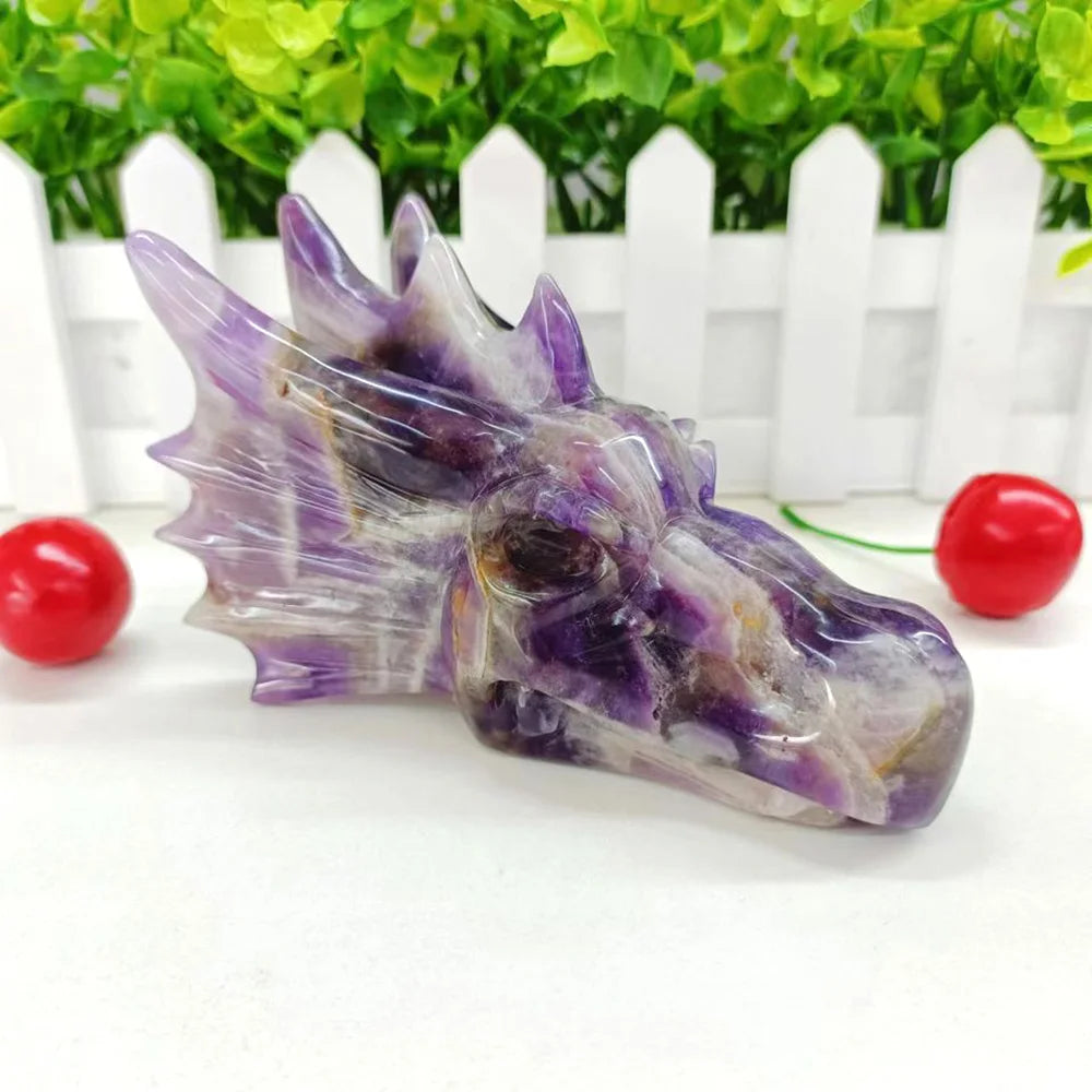 Purple Dream Amethyst Dragon-ToShay.org