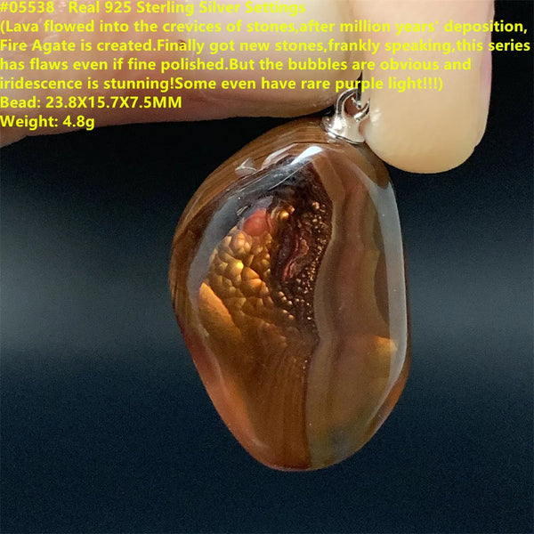 Red Fire Agate Pendants-ToShay.org