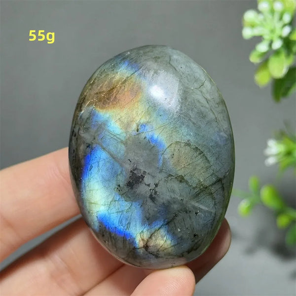Blue Labrador Palm Stone-ToShay.org