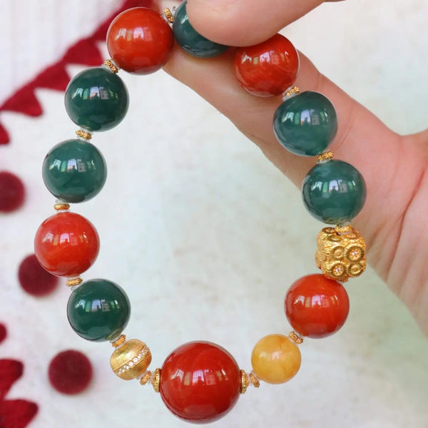 Mixed Agate Bracelet-ToShay.org