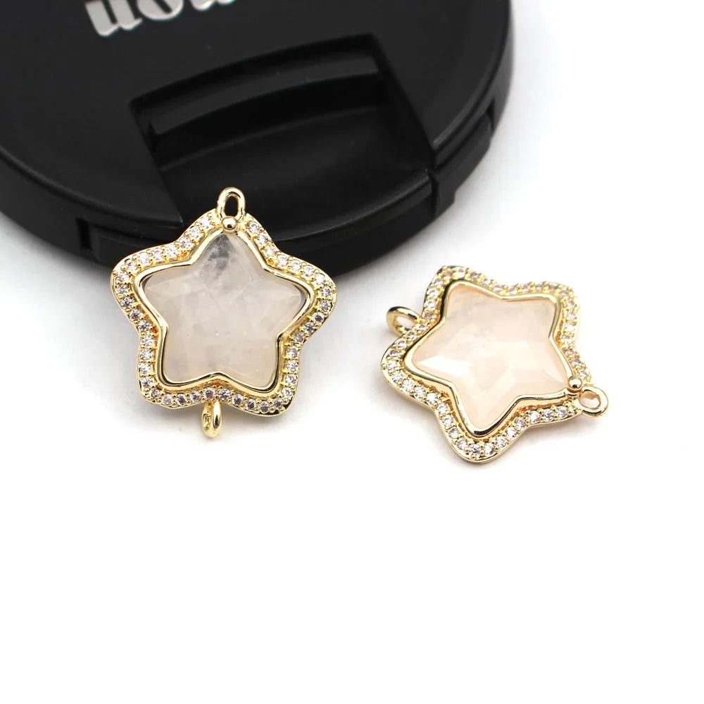 Mixed Crystal Star Charms-ToShay.org