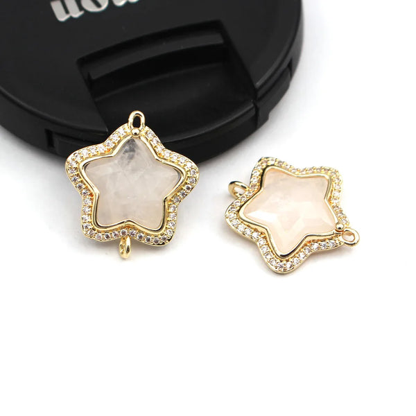 Mixed Crystal Star Charms-ToShay.org