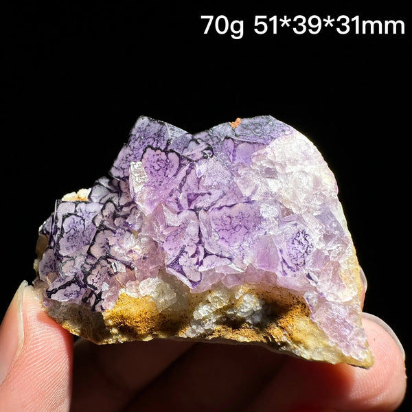 Purple Fluorite Crystal-ToShay.org
