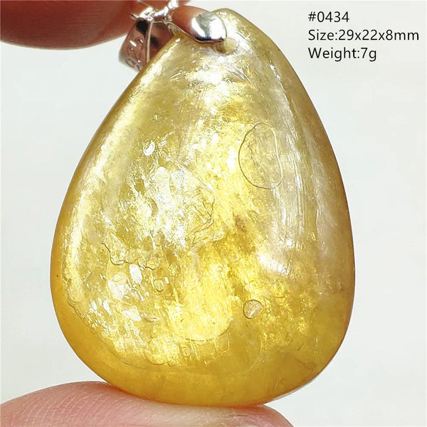 Gold Lepidolite Flash Pendant-ToShay.org