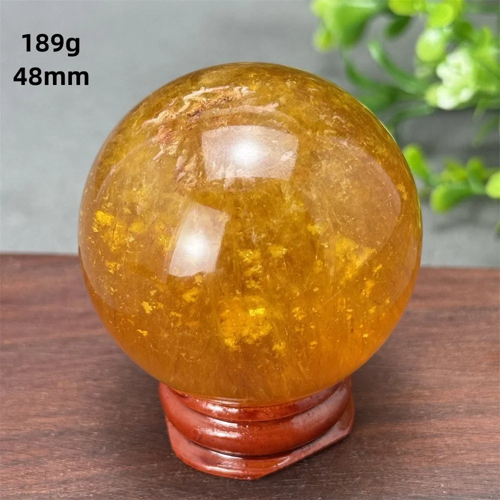 Gold Lepidolite Ball-ToShay.org
