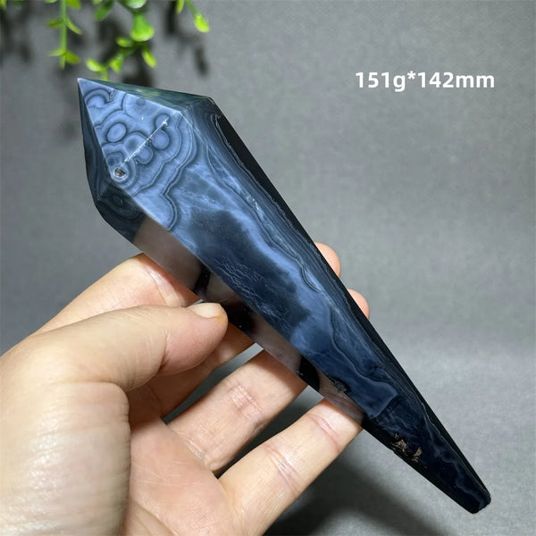 Black Agate Scepter-ToShay.org