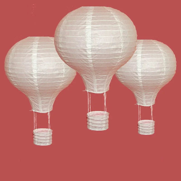 White Hot Air Balloon-ToShay.org