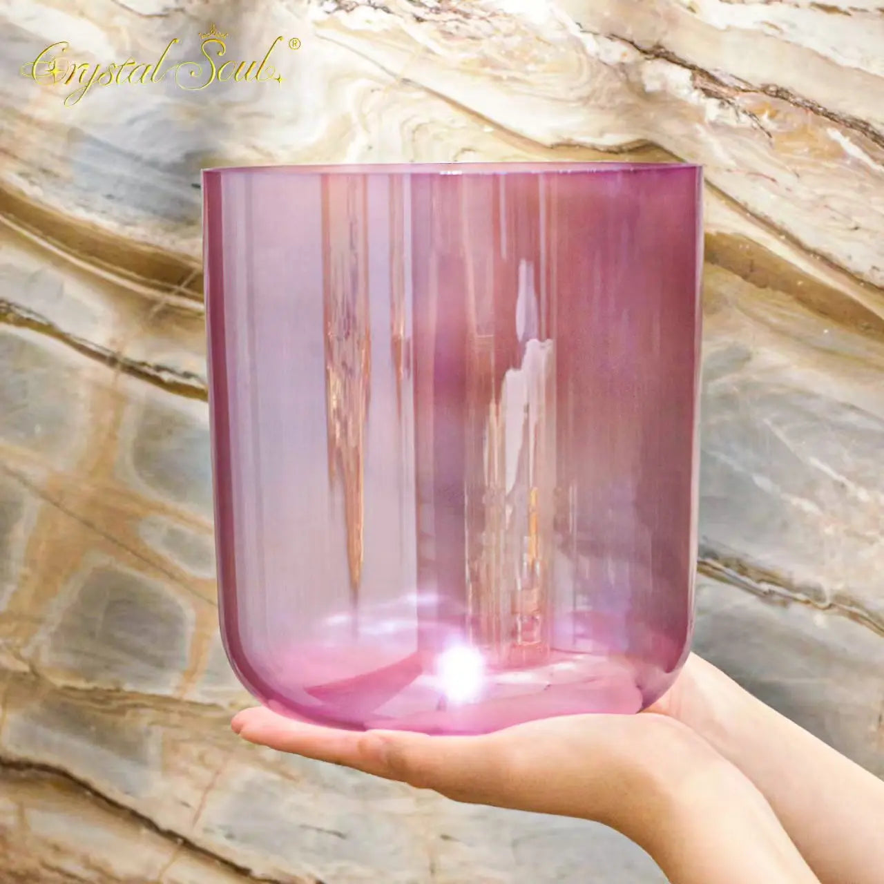 Purple Alchemy Crystal Bowl-ToShay.org
