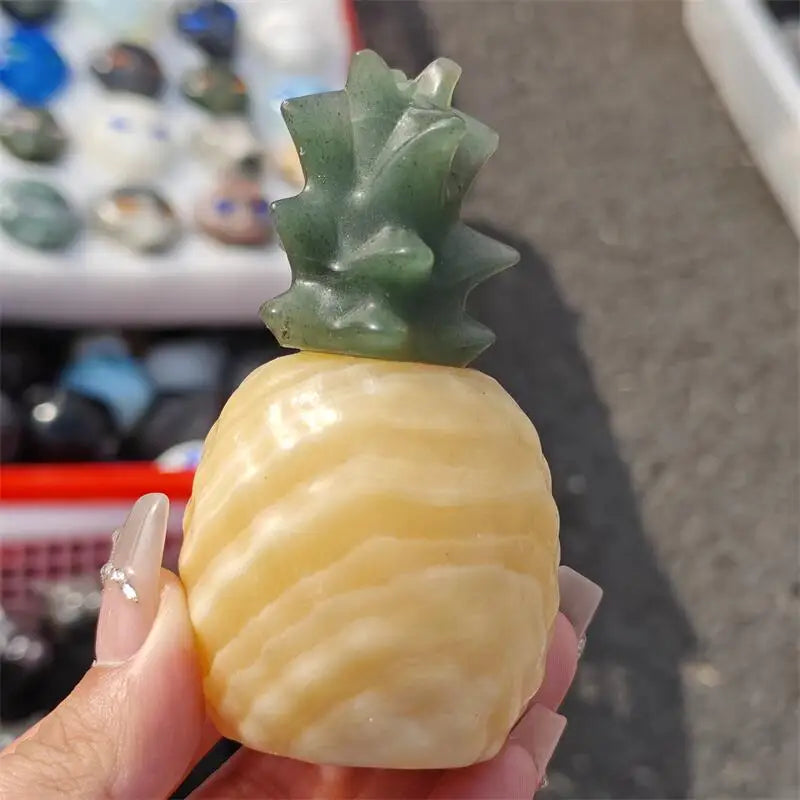 Orange Calcite Pineapple-ToShay.org