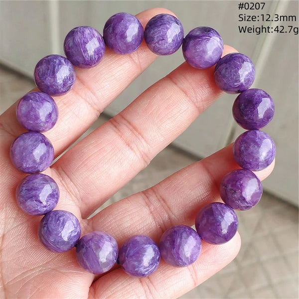 Purple Charoite Bracelet-ToShay.org