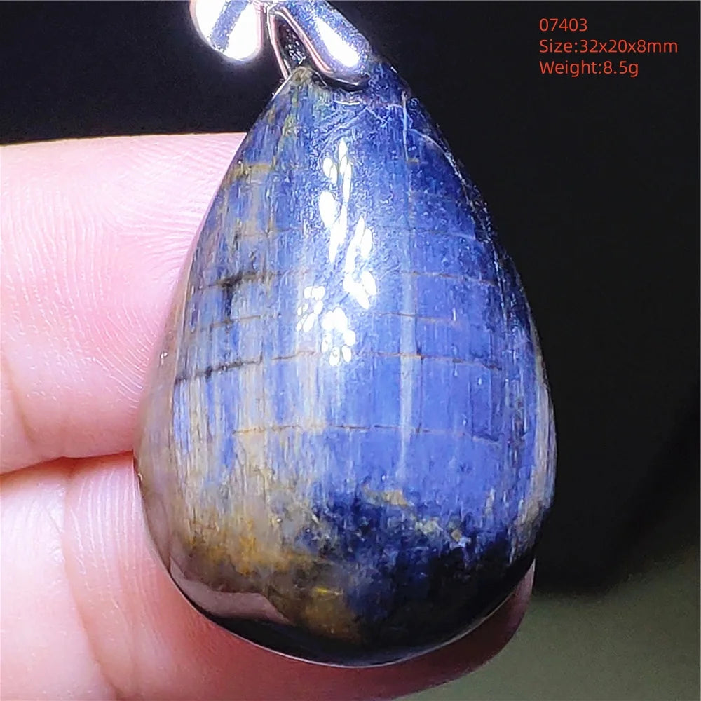 Blue Pietersite Pendant-ToShay.org