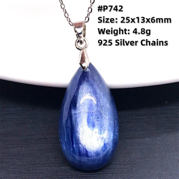 Blue Kyanite Pendant-ToShay.org