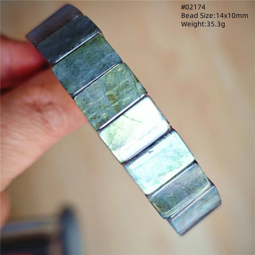 Blue Labradorite Bracelet-ToShay.org