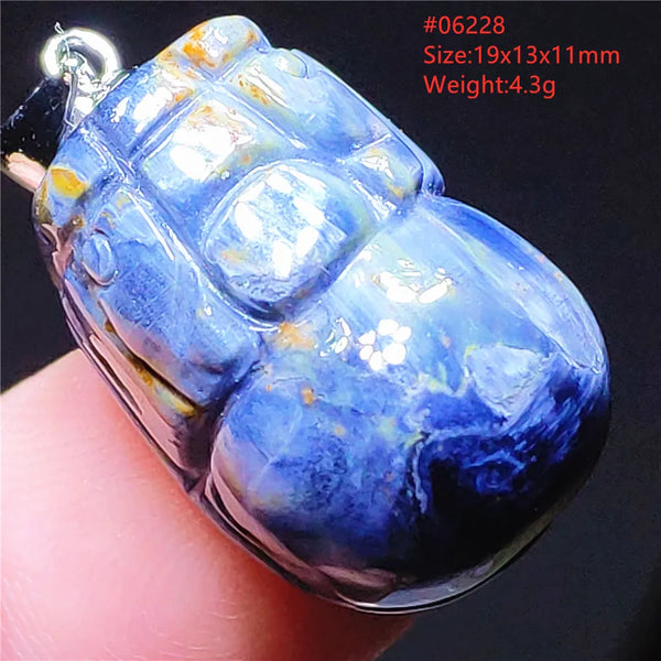 Blue Pietersite Pendant-ToShay.org