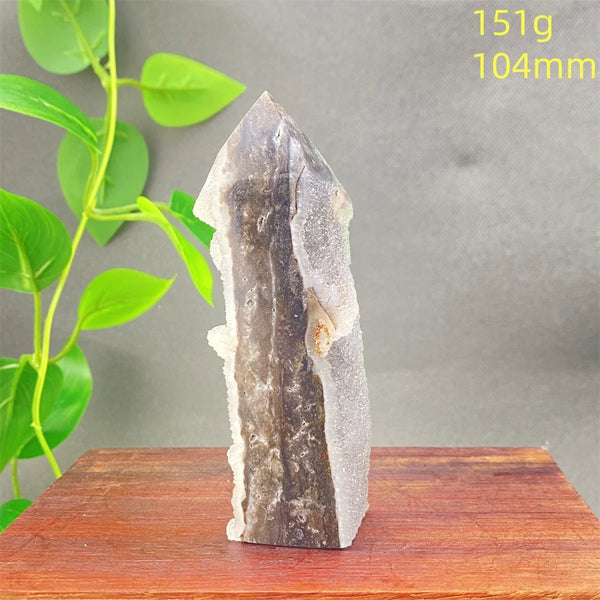 Purple Sphalerite Crystal Tower-ToShay.org