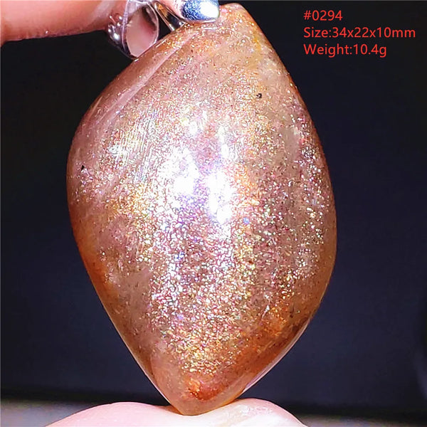 Orange Sunstone Pendant-ToShay.org