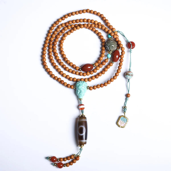 Brown Olive Pit Bracelet-ToShay.org