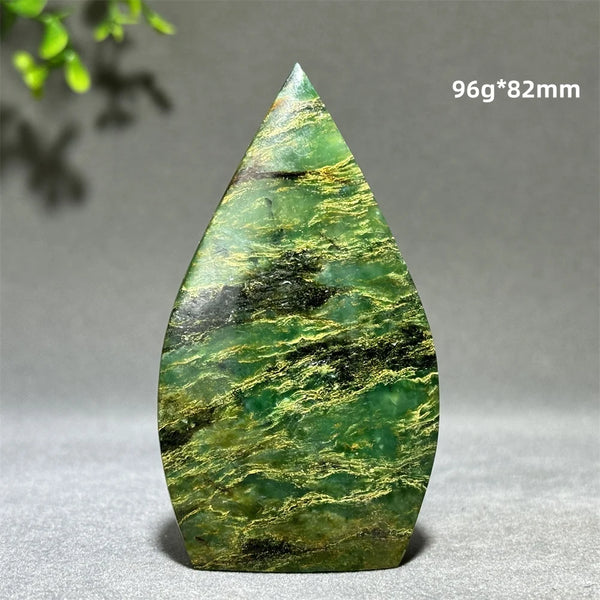 Green Emerald Agate Torch-ToShay.org