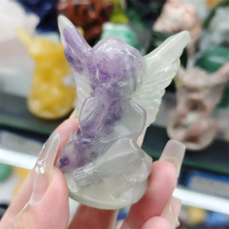 Purple Fluorite Angel-ToShay.org