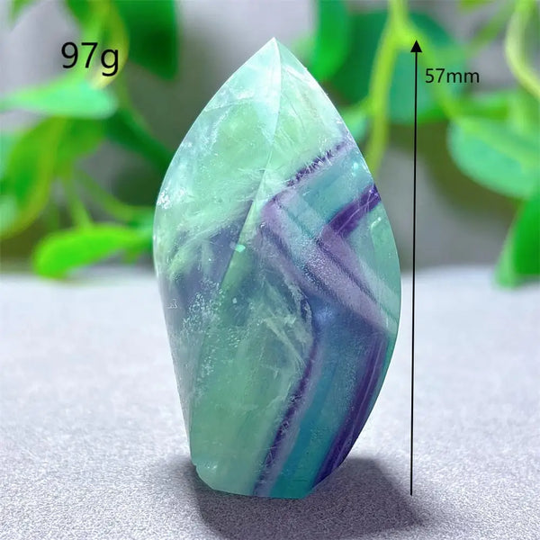 Rainbow Fluorite Flame-ToShay.org