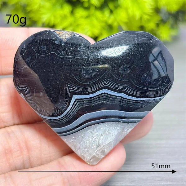 Black Agate Heart-ToShay.org