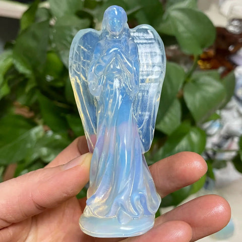 White Opalite Angel-ToShay.org