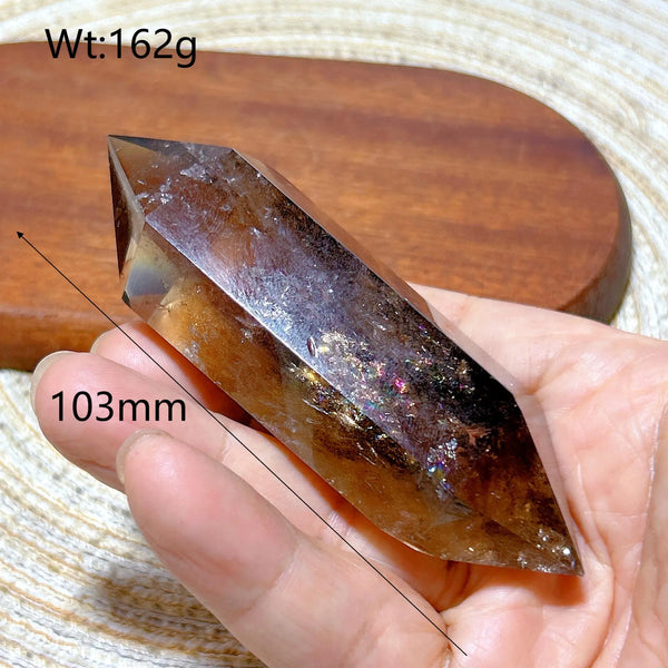Smokey Rainbow Quartz Point-ToShay.org
