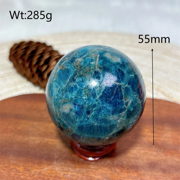 Blue Apatite Ball-ToShay.org