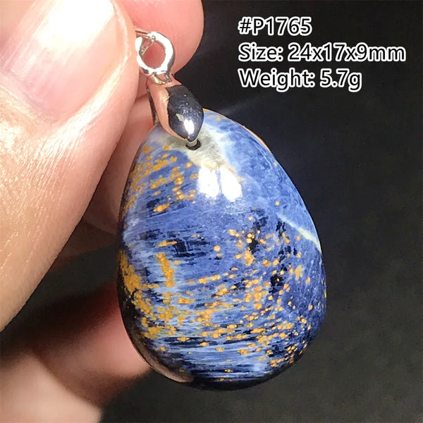 Blue Pietersite Pendant-ToShay.org