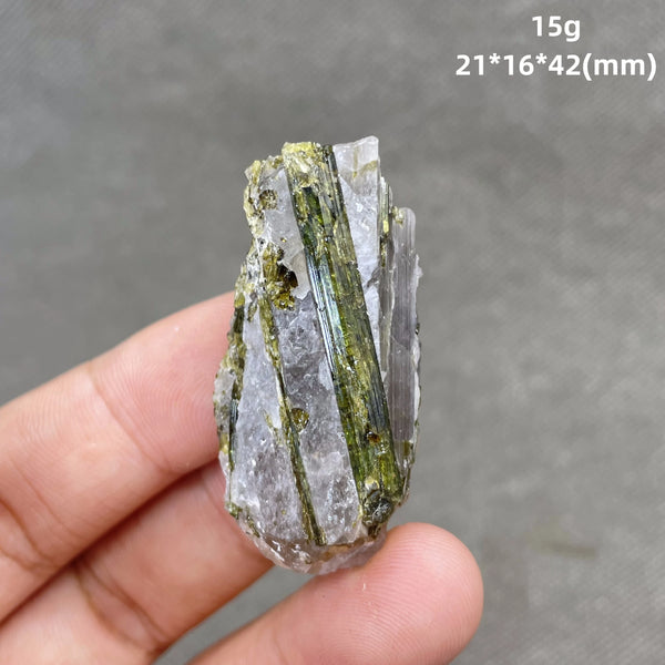 Green Tourmaline Crystal-ToShay.org