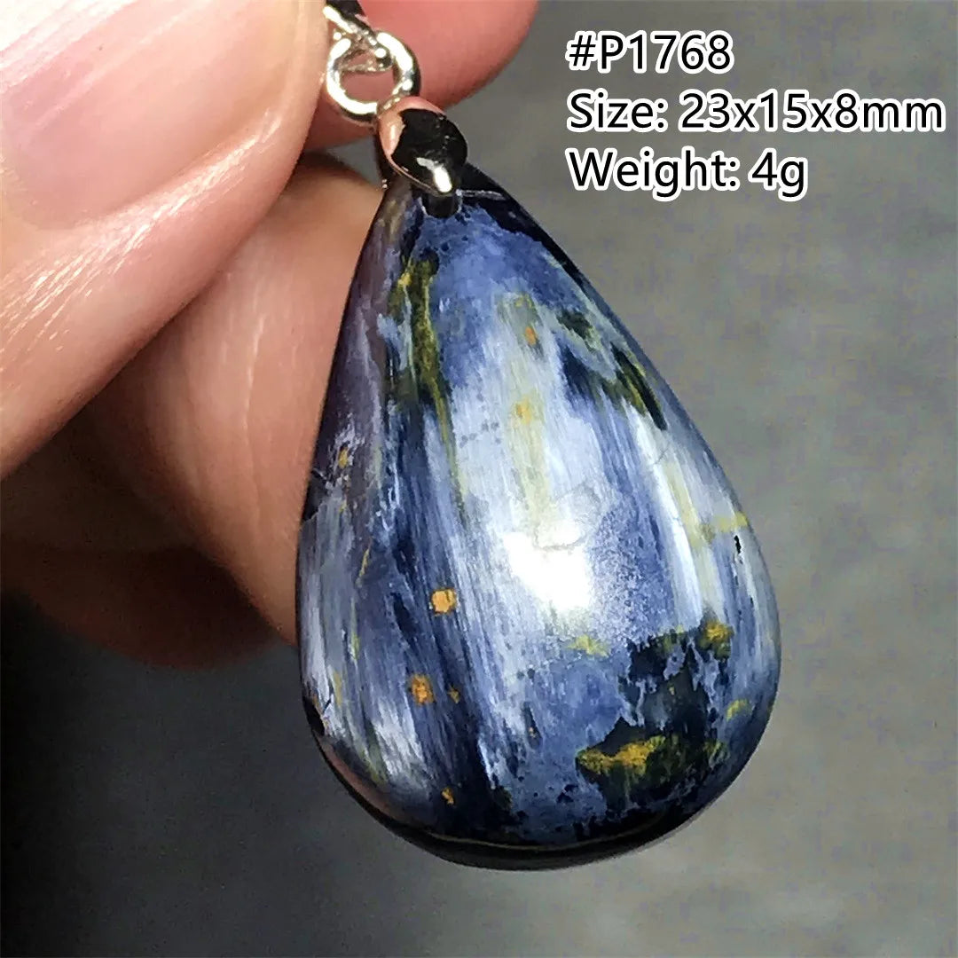 Blue Pietersite Pendant-ToShay.org