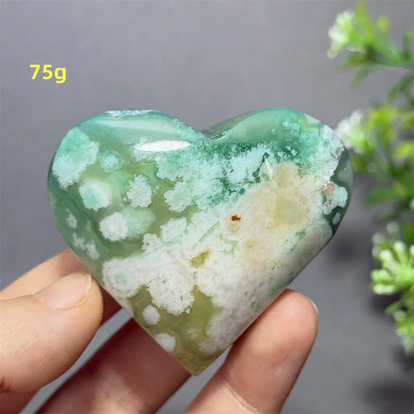 Green Cherry Blossom Agate-ToShay.org