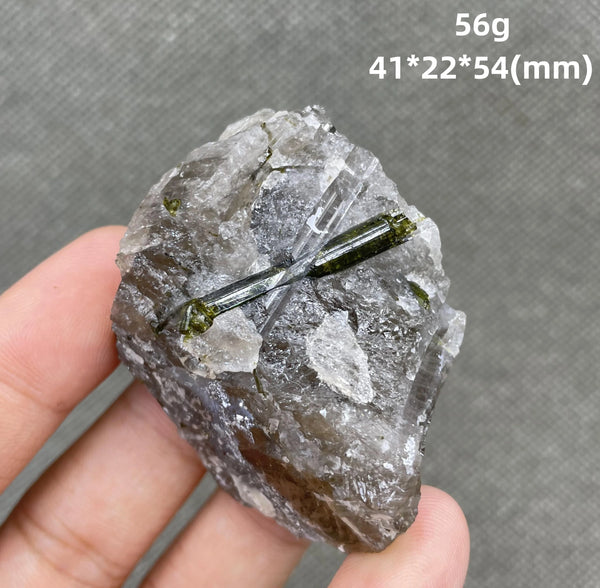 Green Tourmaline Crystal-ToShay.org