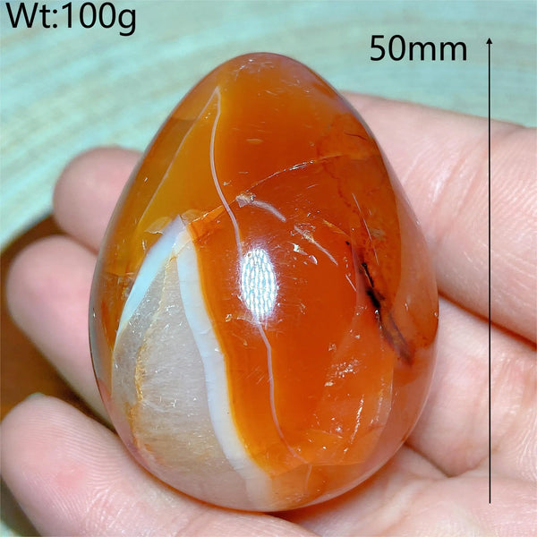 Orange Carnelian Egg-ToShay.org