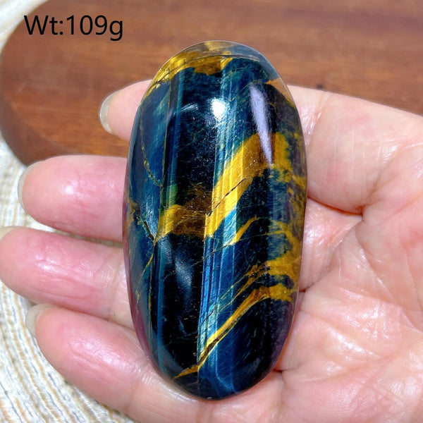 Blue Yellow Tiger Eye-ToShay.org
