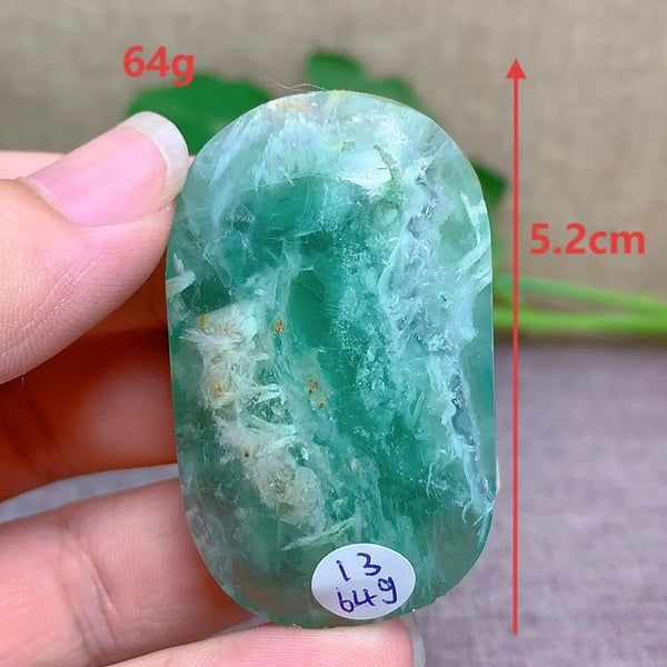 Green Feather Fluorite-ToShay.org