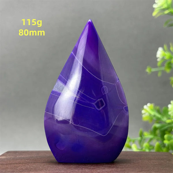 Purple Agate Torch-ToShay.org