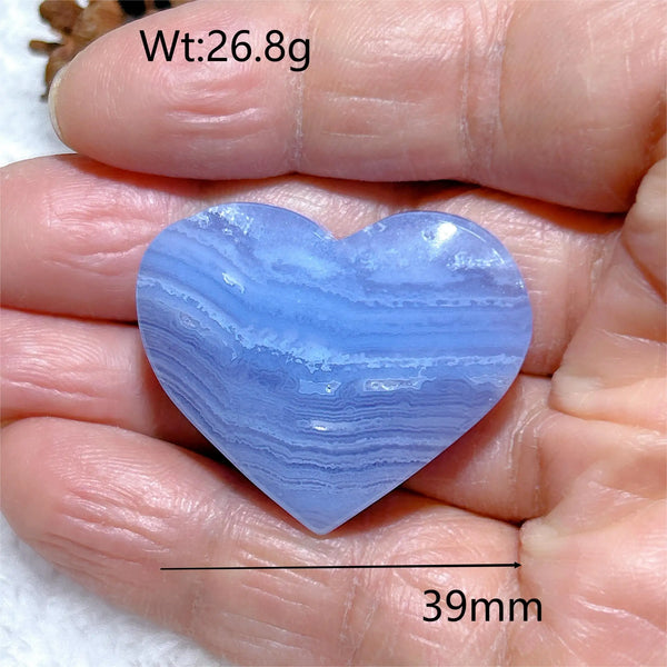 Blue Lace Agate Heart-ToShay.org