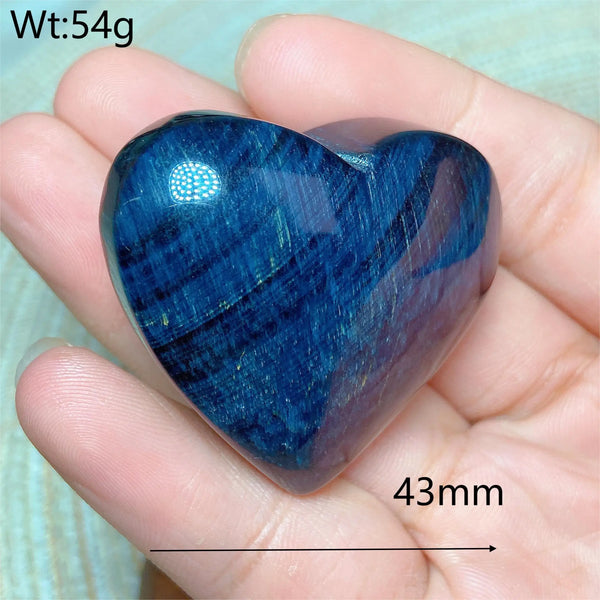 Blue Tiger Eye Heart-ToShay.org