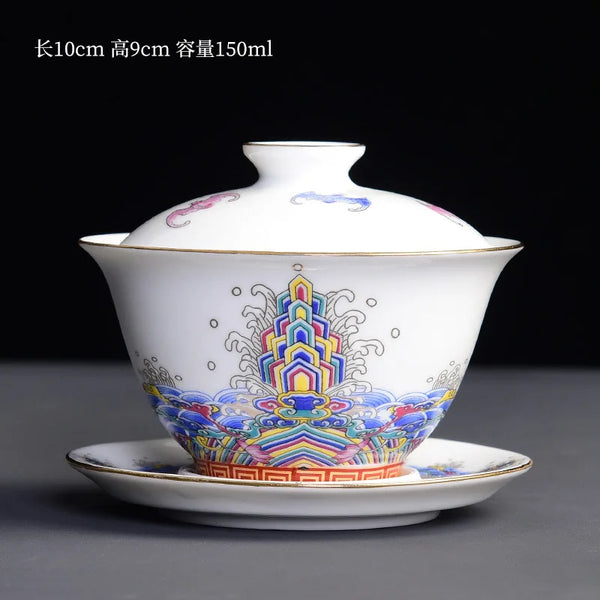 Gaiwan Ceramic Tea Bowls-ToShay.org