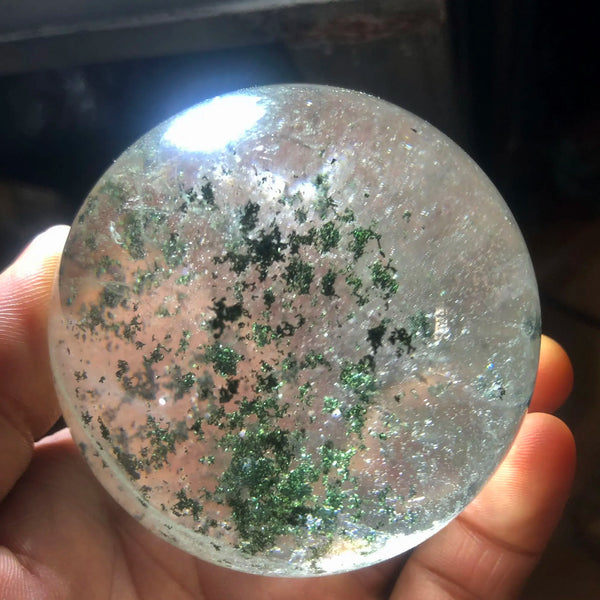 Ghost Quartz Crystal Ball-ToShay.org