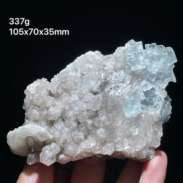 Blue Fluorite Crystal-ToShay.org