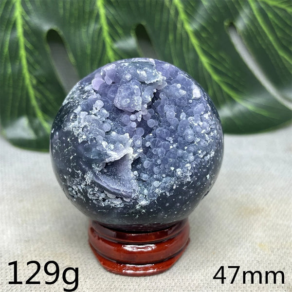 Purple Grape Agate Cluster-ToShay.org